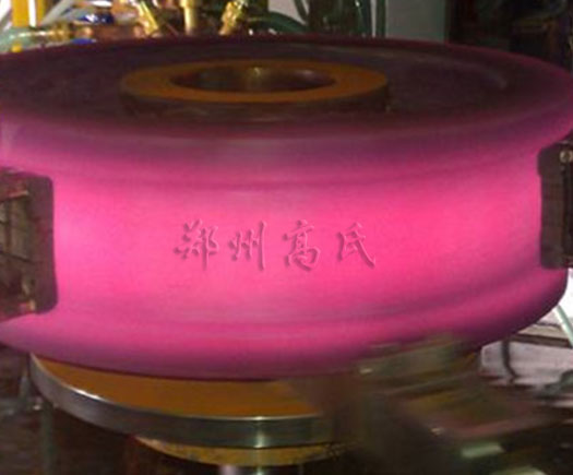 支重輪淬火，中頻淬火電源效果好
