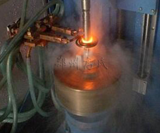 采用高頻感應淬火爐對挺桿進行淬火熱處理