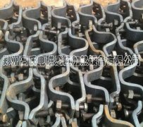 高頻淬火爐50KW對U型鋼支架卡纜的熱軋