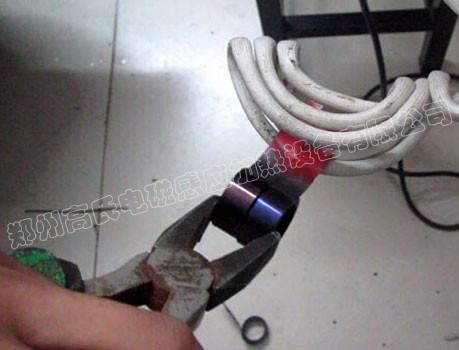 超音頻淬火設備對卷尺進行退火熱處理