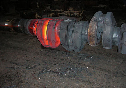 高頻淬火機(jī)對曲軸淬火處理